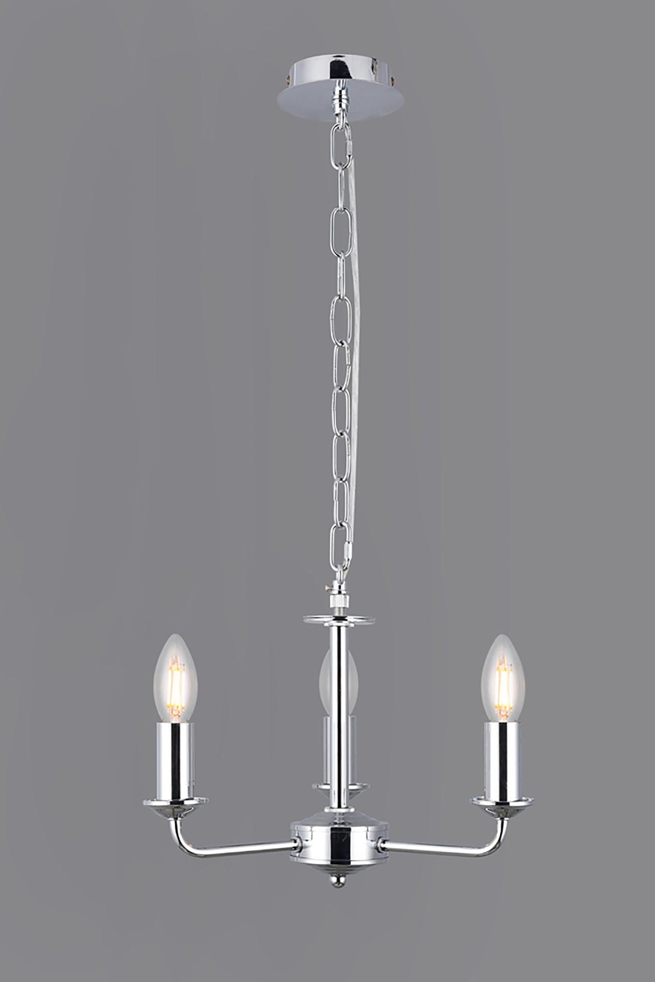 Banyan Pendant 3 Light Polished Chrome D0354  Deco Banyan